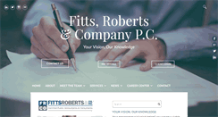 Desktop Screenshot of fittsroberts.com