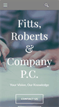 Mobile Screenshot of fittsroberts.com